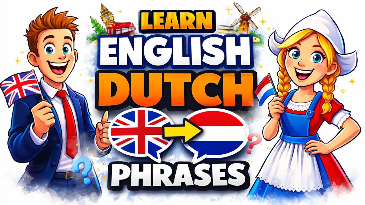 How to learn English Dutch? || Nederlands leren zinnen