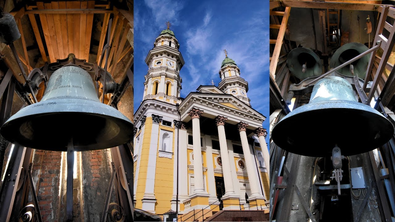 Užhorod / Ужгород (UA/УА) Грекокатолиськa kафедралa / Gréckokatolícka katedrála - zvony / дзвины
