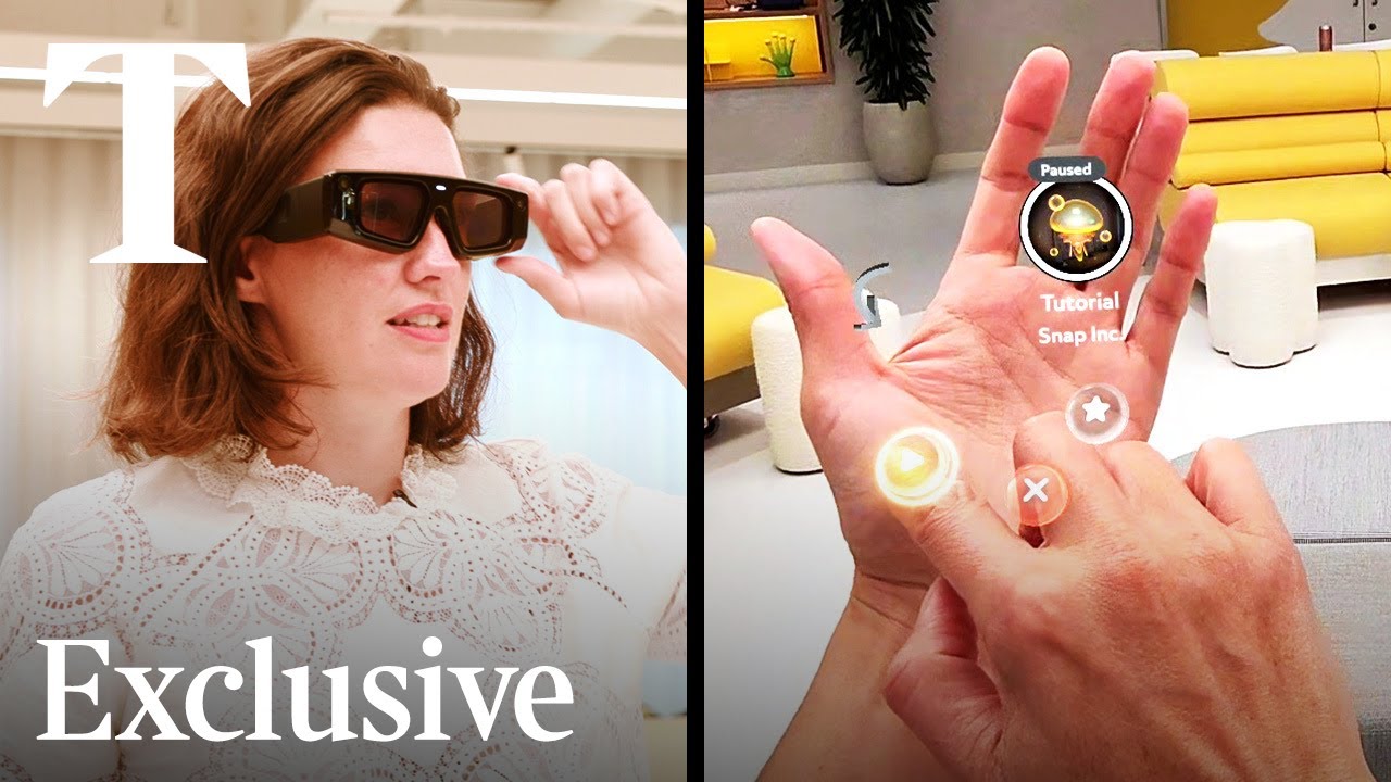 Exclusive look at Snap&rsquo;s new augmented reality goggles