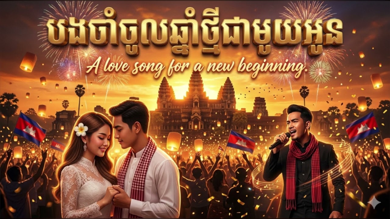 បងចាំចូលឆ្នាំថ្មីជាមួយអូន “បទថ្មីពិរោះ ទំនុកថ្មី ចូលឆ្នាំថ្មី” សូមជួយខ្ញុំផង ជួយចុចមេដៃ រីខំមិន។
