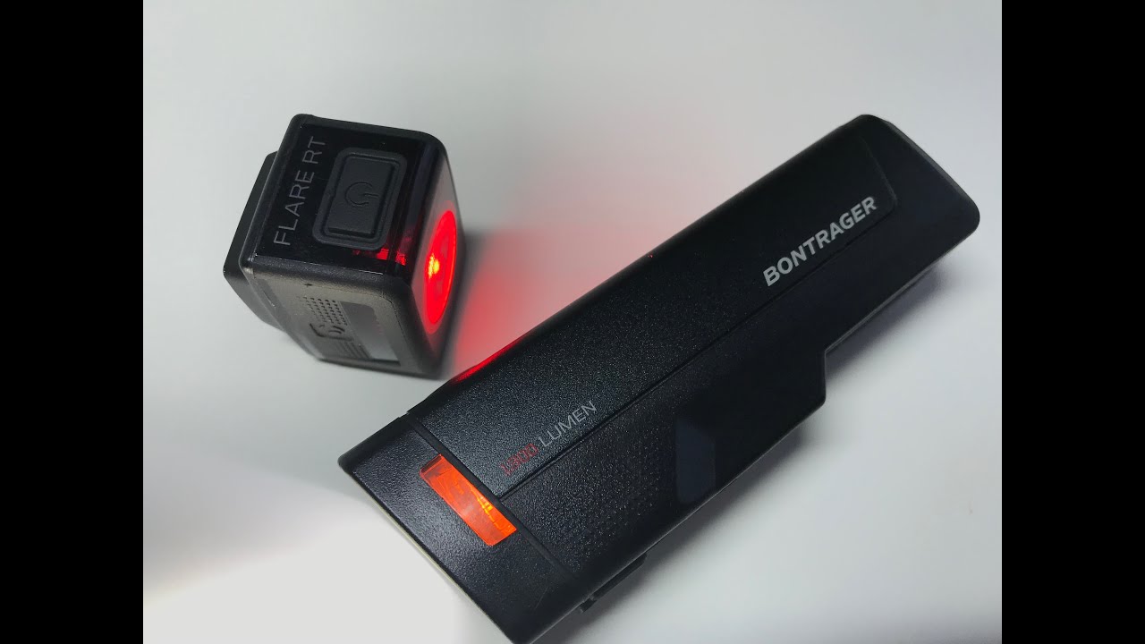 Bontrager Ion Pro RT 1300 Lumin / Flare RT 90 Lumin bike light set thoughts & review