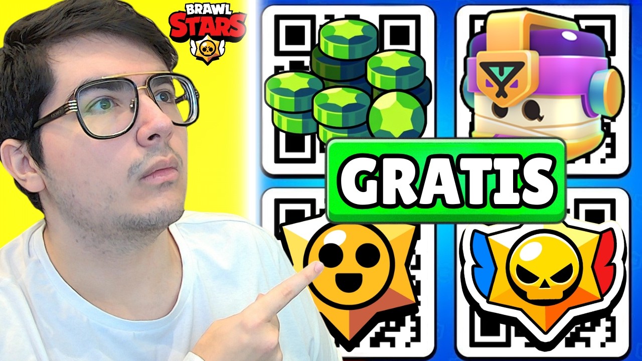 ALL FREE QR CODES TO REDEEM IN BRAWL STARS! EMOTES, SKINS&hellip;