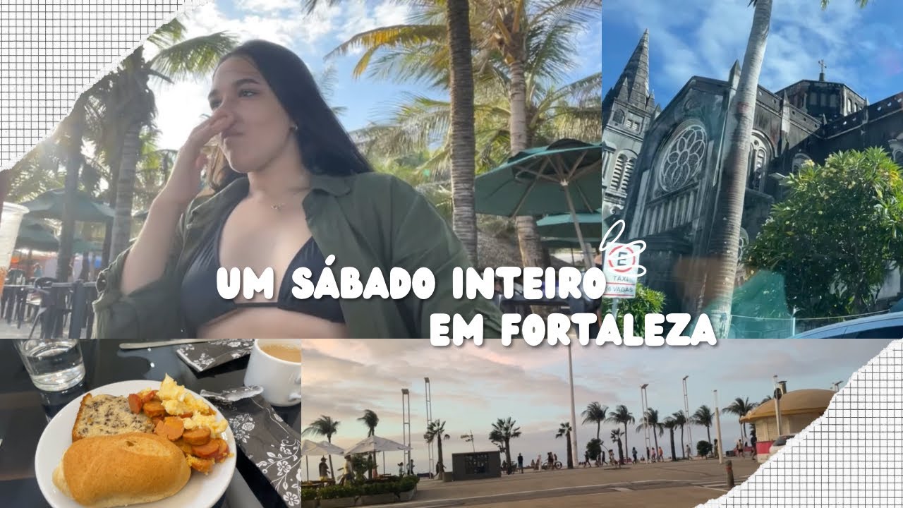 um sábado inteiro em fortaleza | praia, shopping, feira… 🏖️🛍️