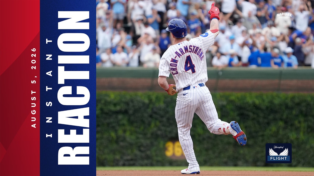 INSTANT REACTION: Cubs SWEEP Dodgers at Wrigley 🧹 | Cubs Postgame Live! (8/5/26)
