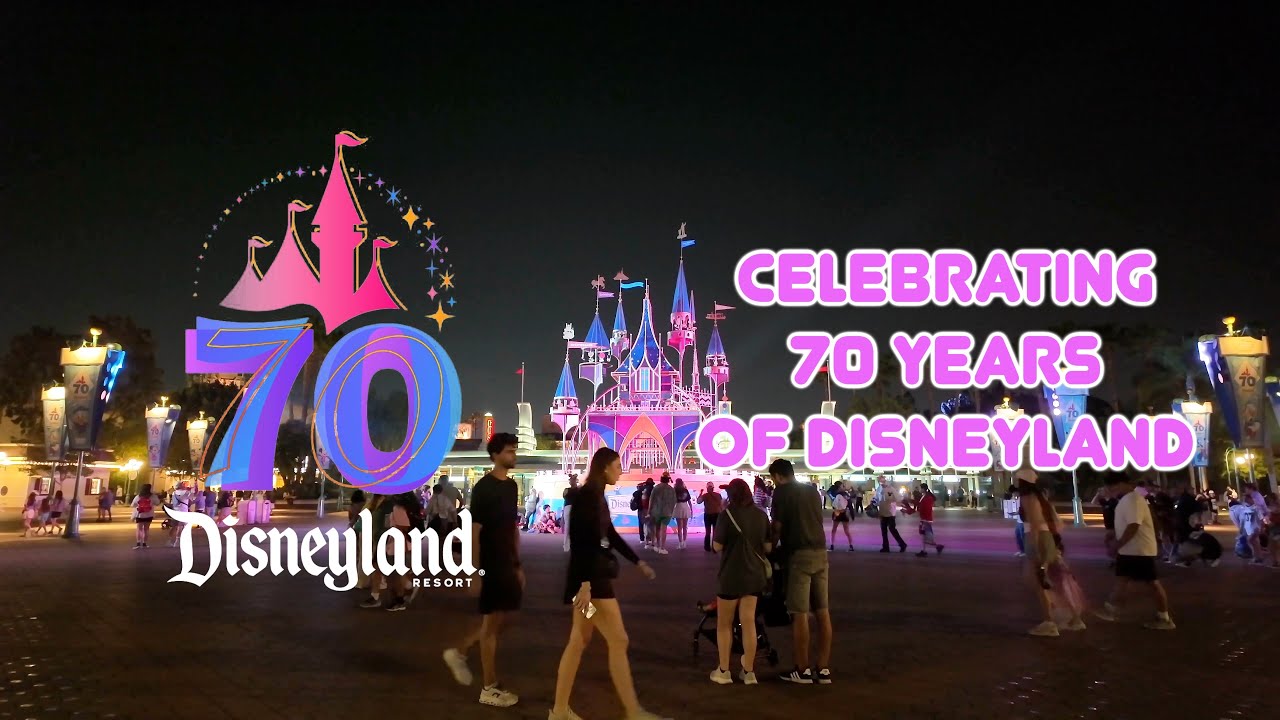 Disneyland 70th Anniversary Celebration | Full Parade, Shows & Nighttime Spectaculars [4K]