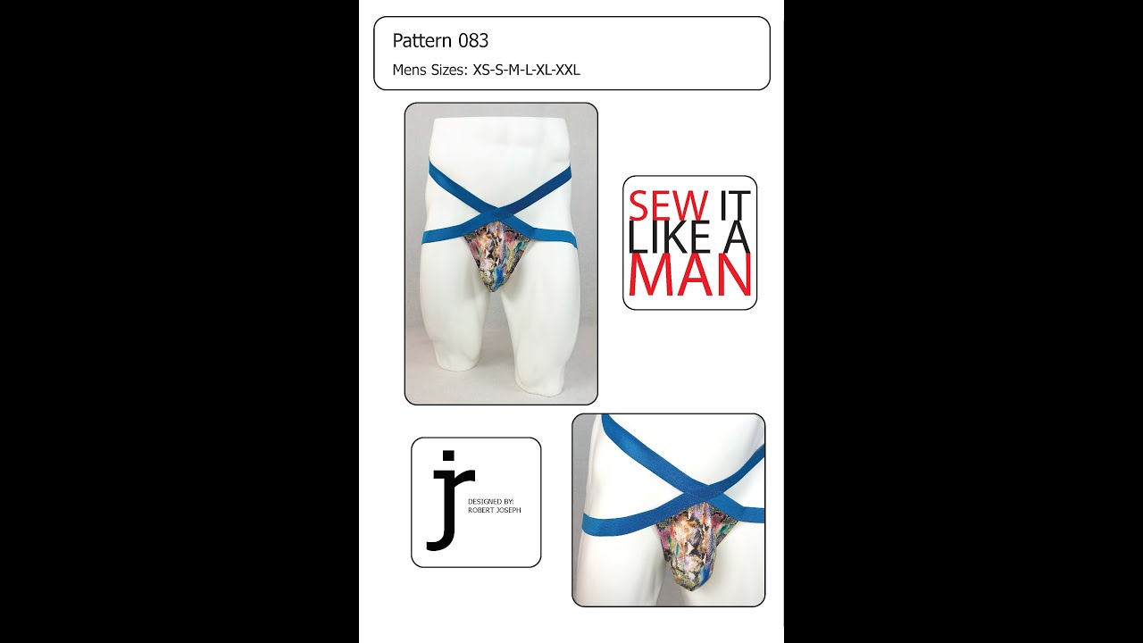 083-FREE STRAPPY JOCKSTRAP SEWING PATTERN & TUTORIAL