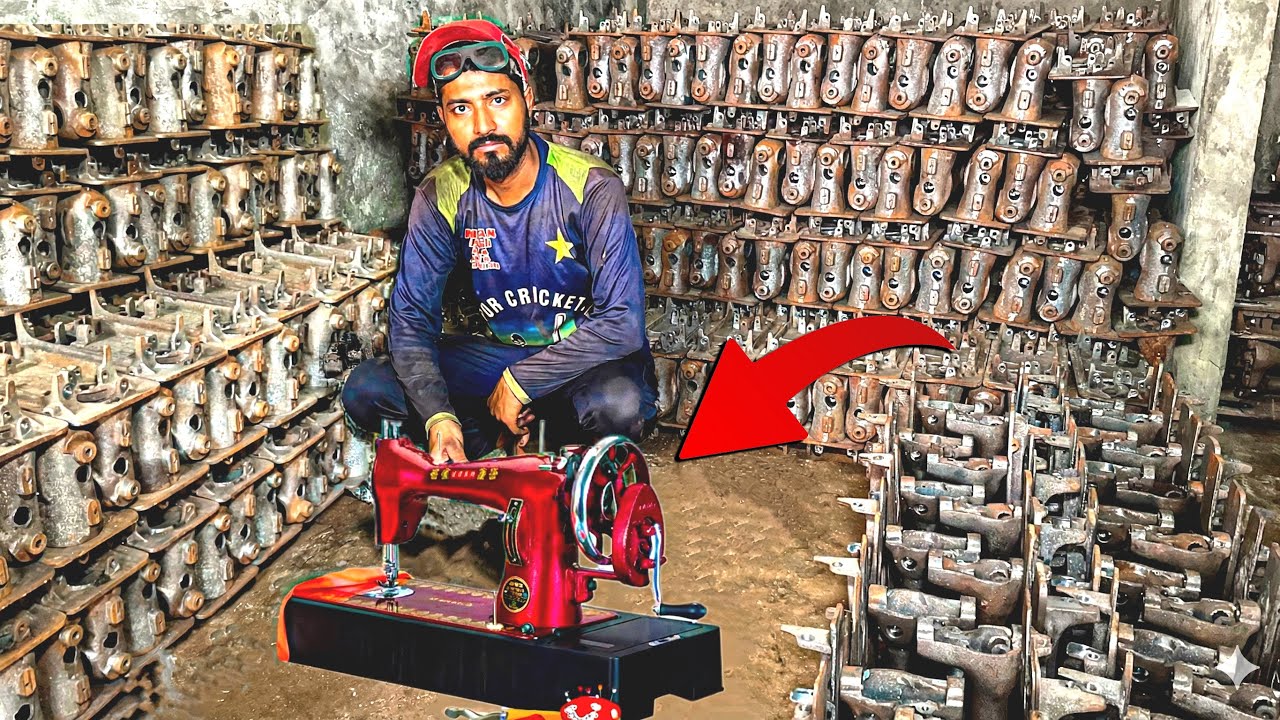Incredible Manufacturing Process of Sewing Machines | Amazing Factory Workers Making Sewing Machines