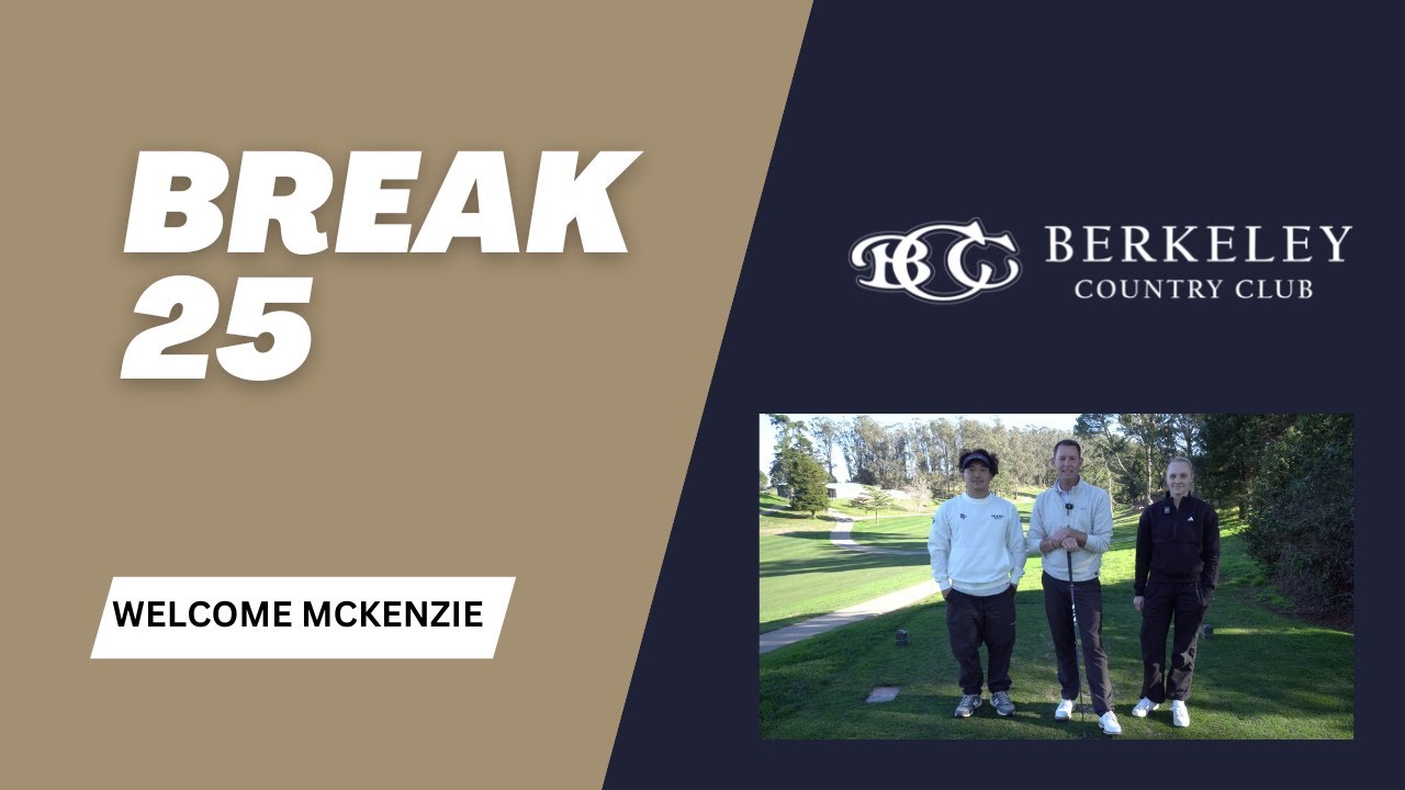 Break 25 - Introducing New Assistant Pro McKenzie Show