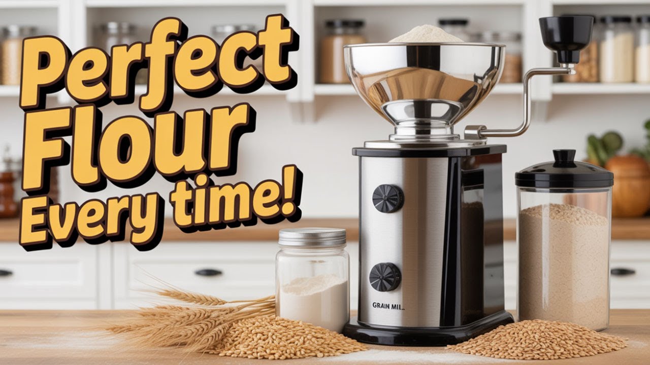 Top 5 Best Grain Mill Grinders of 2025 | Milling Perfect with the Nutrimill Grain Mill Grinder