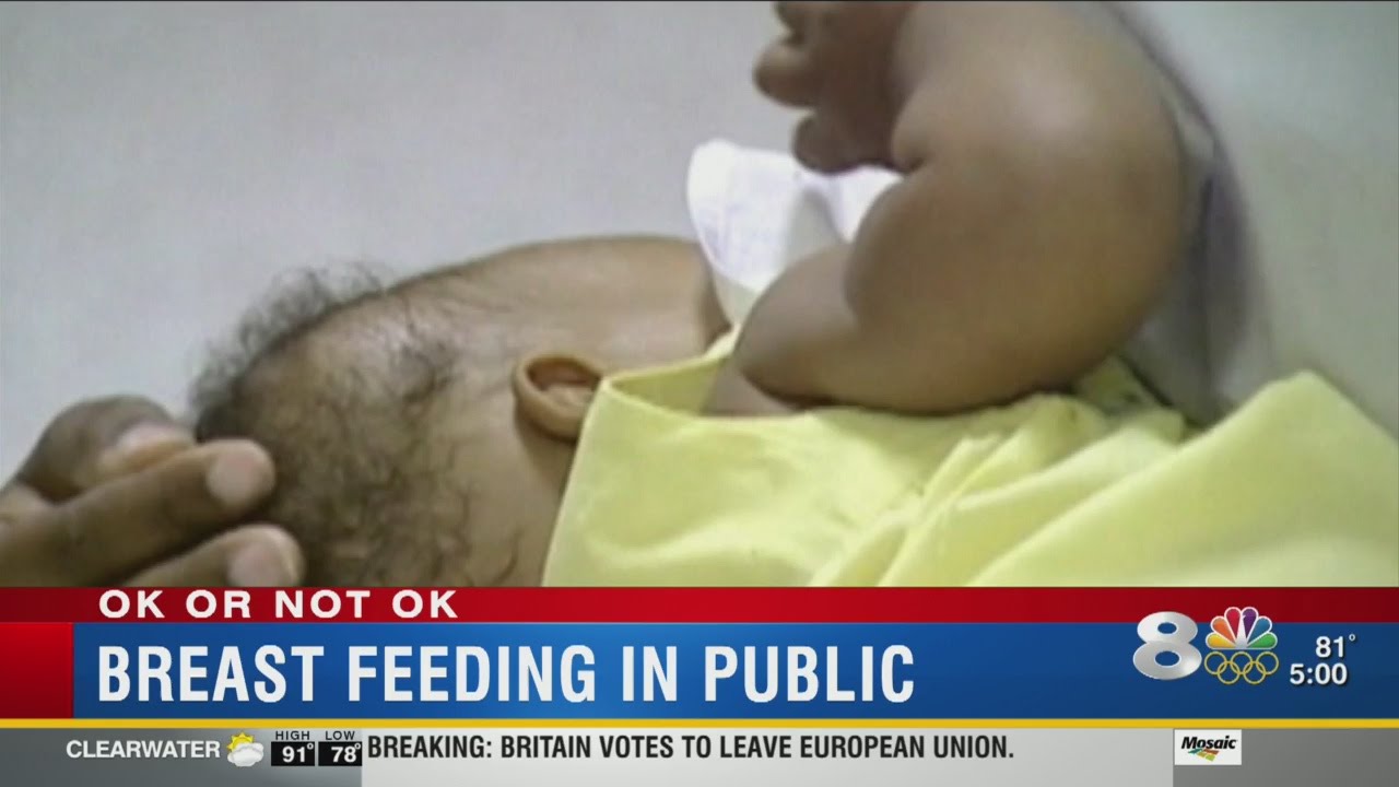 Ok or Not Ok? Breastfeeding in public