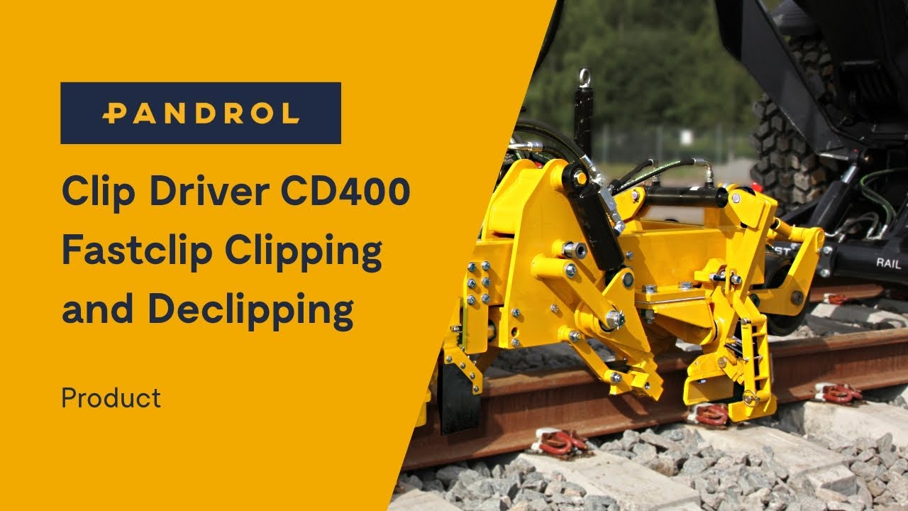 Pandrol Clip Driver CD400 - Fastclip Clipping and Declipping