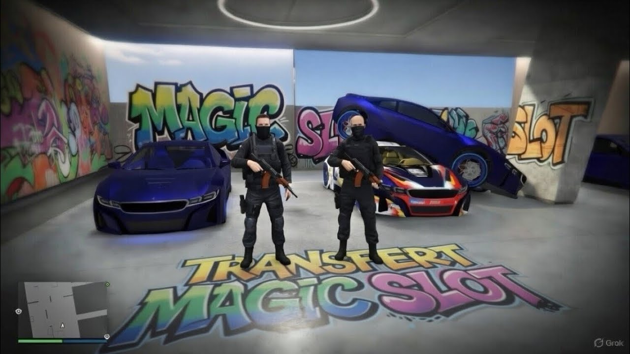 NEW UTILISER SA MAGIC SLOT PS4 SUR GTA 5