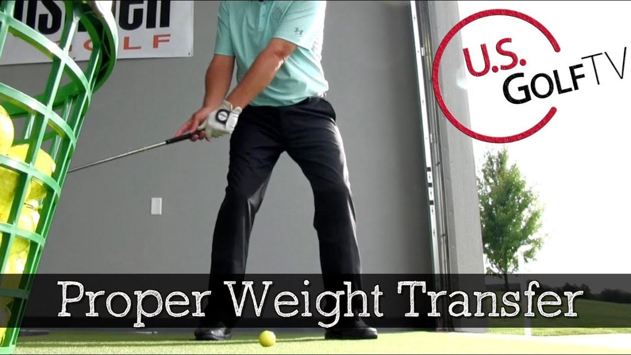 Weight Distribution at Address, Top of Swing and Impact