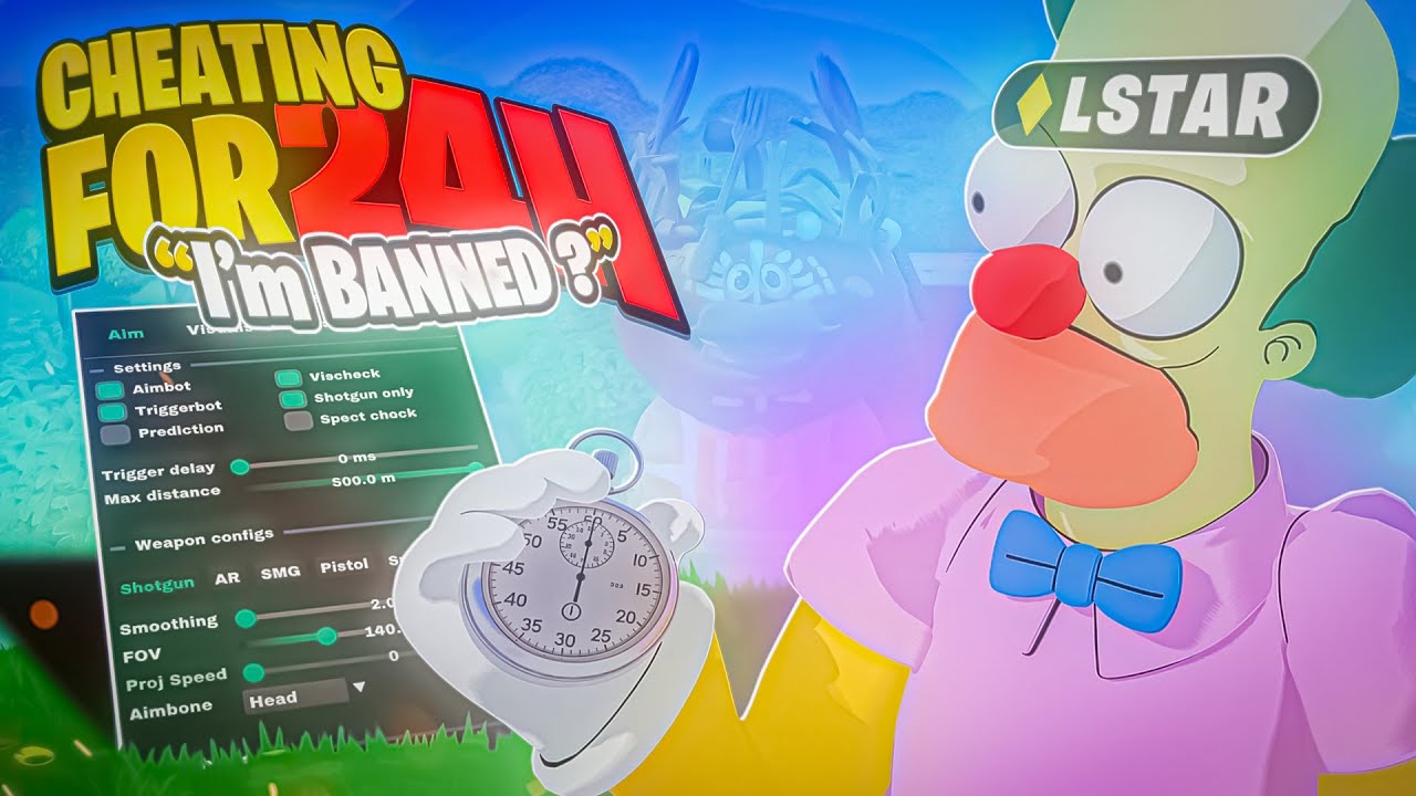 I Used Fortnite CHEATS For 24 Hours.... Here Is What Happened