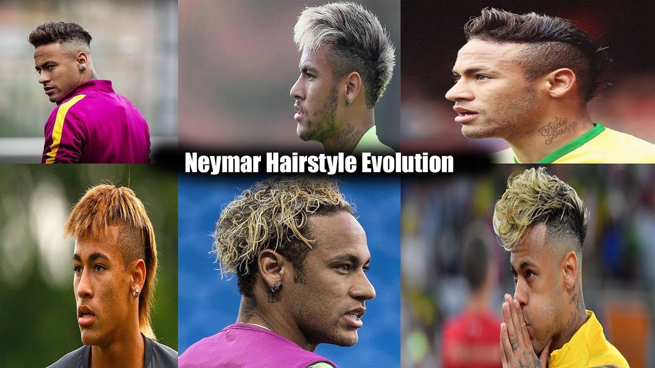 Neymar JR hairstyle Worst to Best 2018 [HD]
