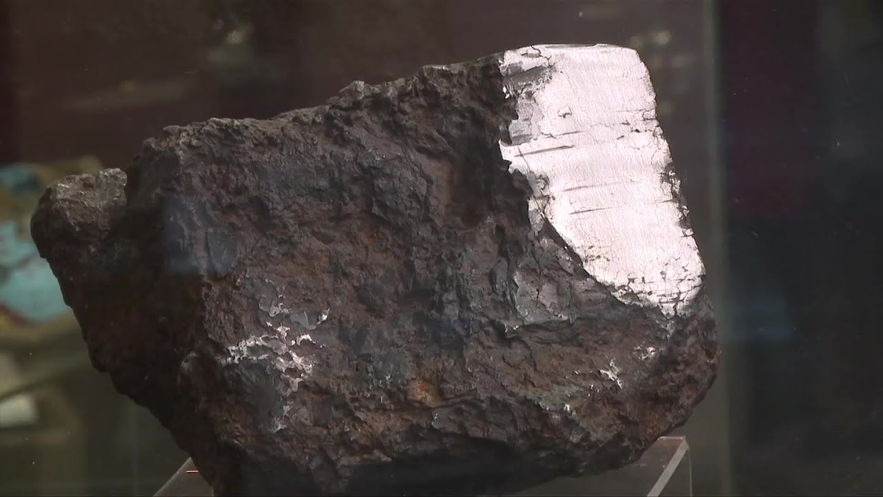 'Very unusual item': Rare meteorite made of iron up for auction