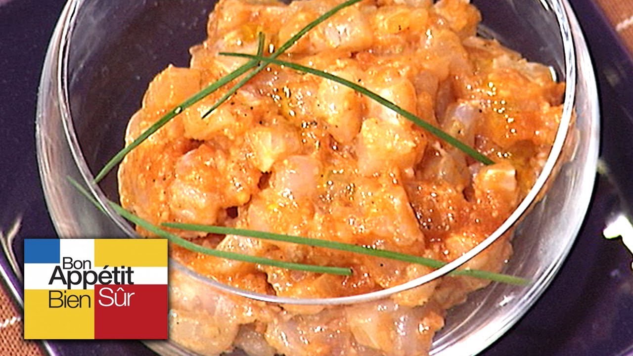 [Recette] Tartare de Daurade Au Combawa - Chef André Le Letty