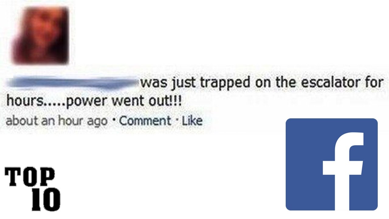 Top 10 Dumbest Facebook Posts