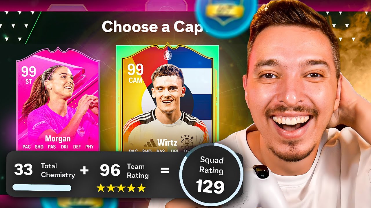 AM SPART RECORDUL DE 129 196 RATING CU CEA MAI BUNA ECHIPA DE DRAFT DIN VIATA MEA !!! EA FC 24