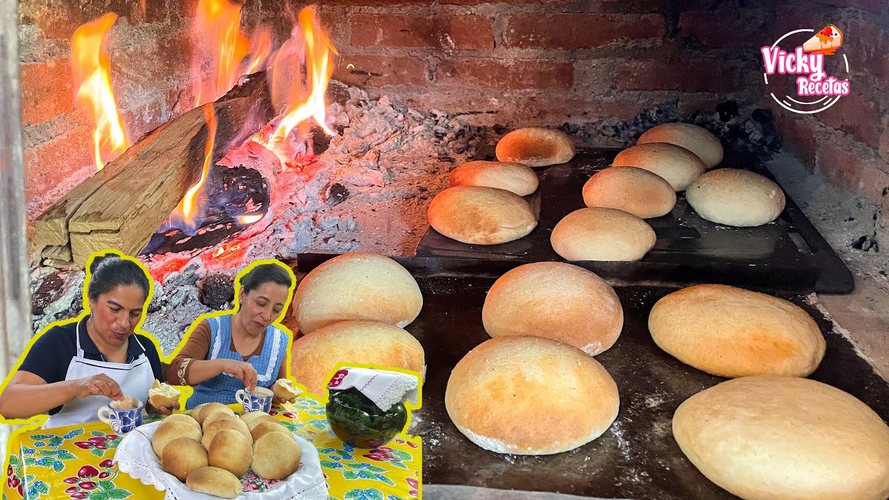 PAN DE RANCHO EN HORNO DE LEÑA Vicky Recetas ft Comida Mexicana Araceli
