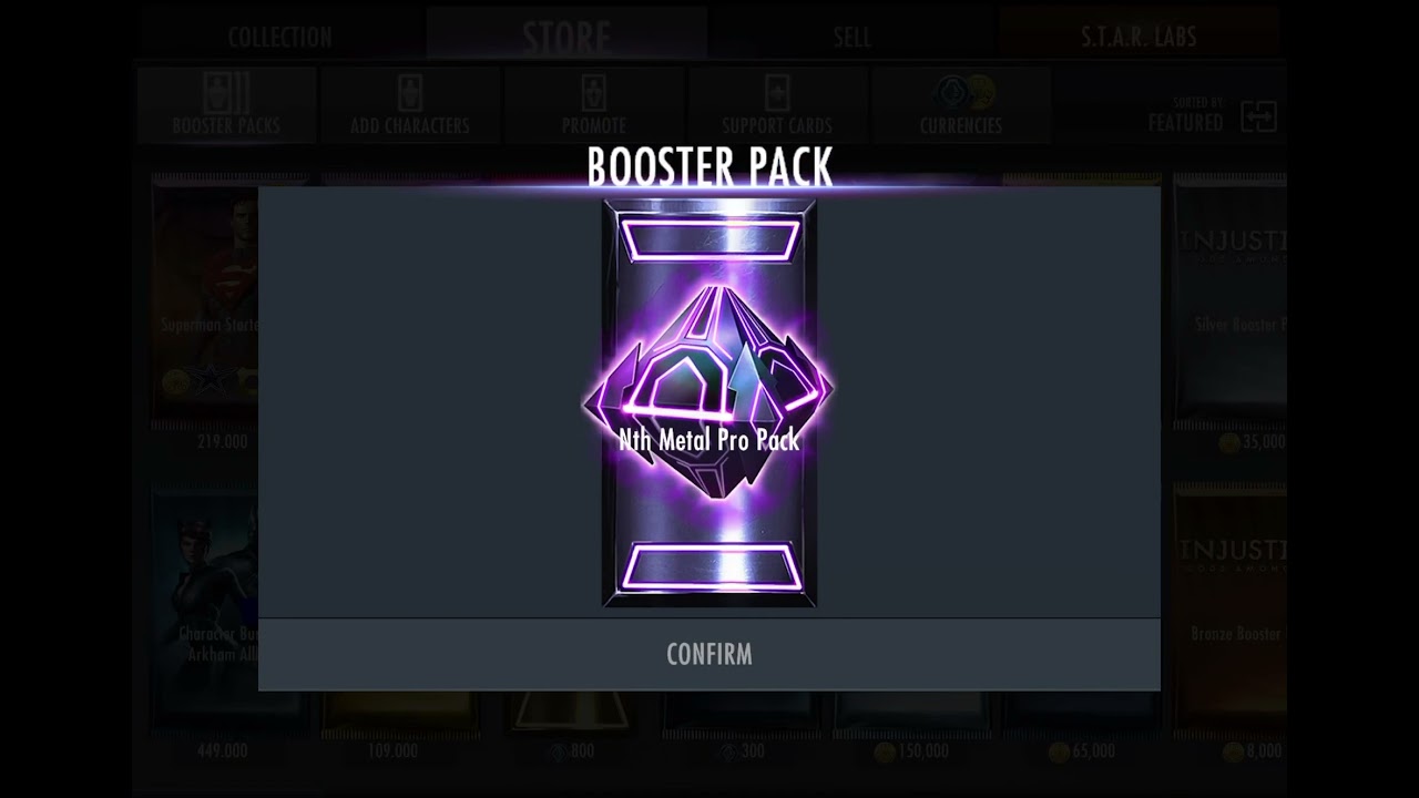 Nth Metal Pro Pack - Injustice Gods Among Us