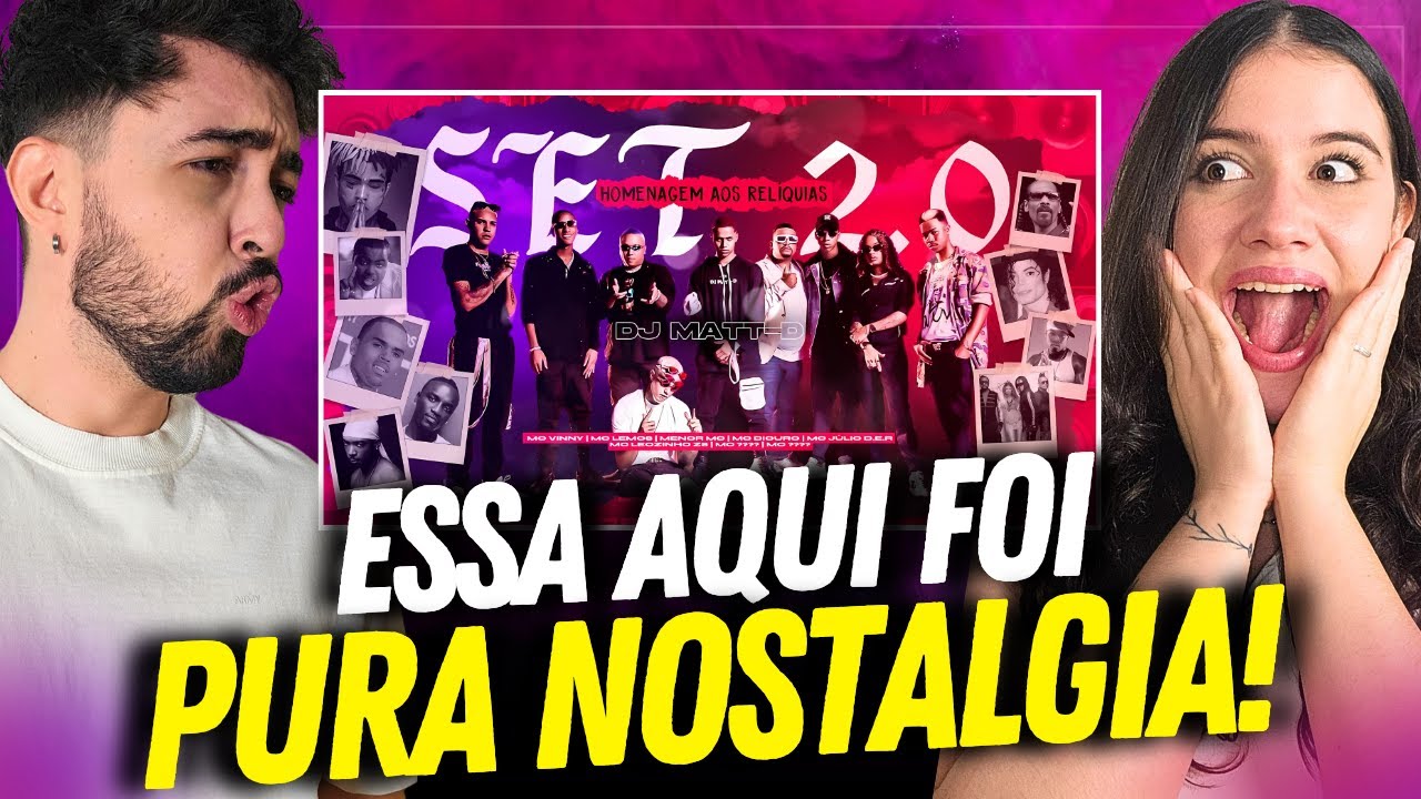 CONHECENDO DJ Matt-D - Homenagem Aos Relíquias 2.0 (Satélite Funk) React