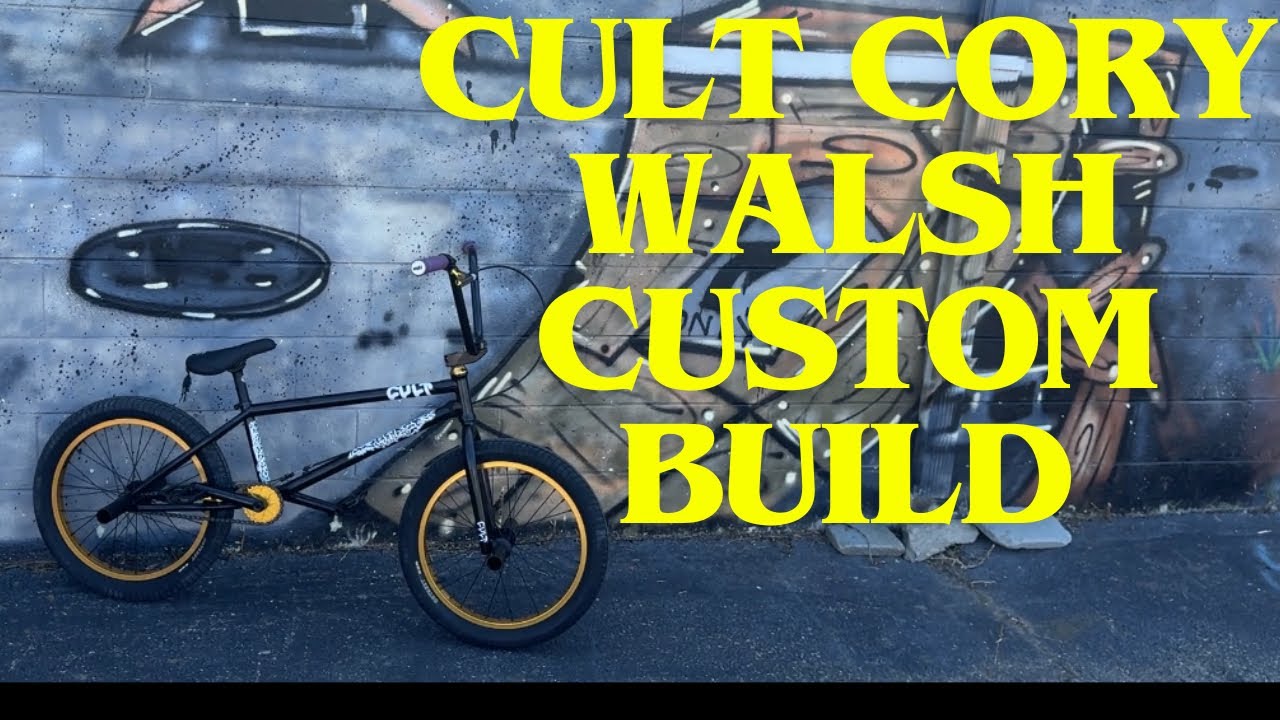full bmx build with cult cory walsh bmx frame