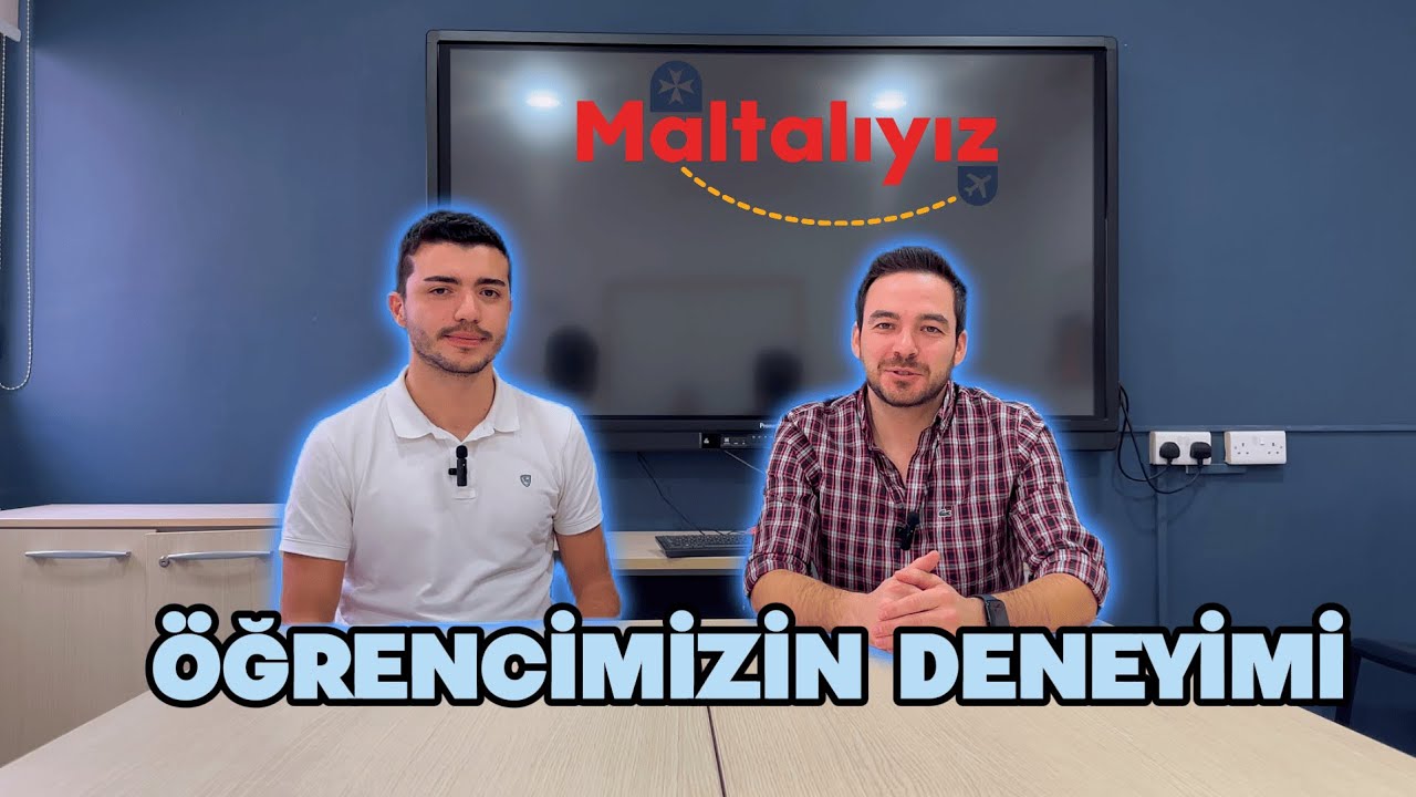 Malta Ese Dil Okulu Öğrencimiz Taha'nın Görüşleri