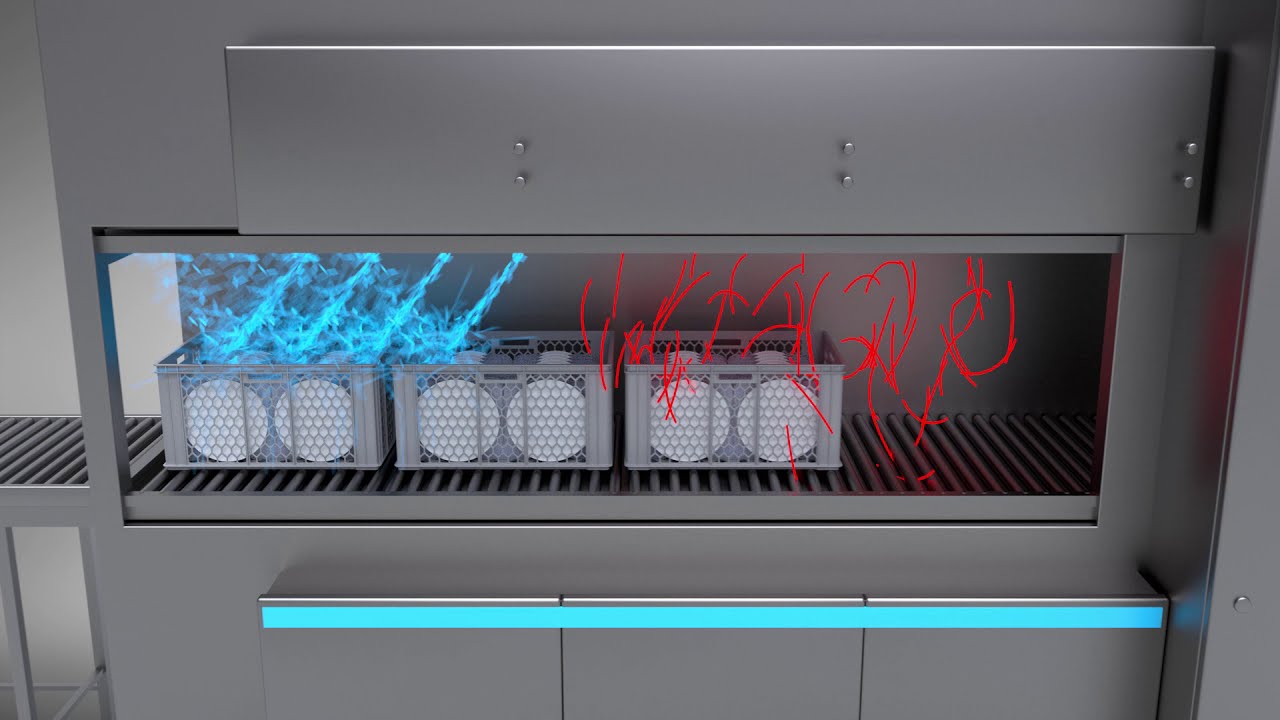 3D animation - Dishwasher Box