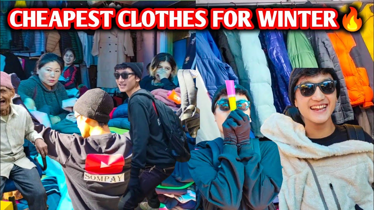 Best clothes to buy for winter under 500 || Hat Bazaar Kalimpong.