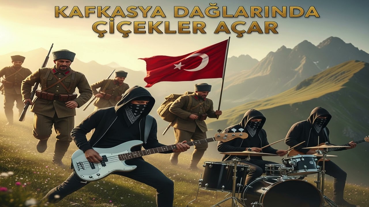 Kafkasya Dağlarında Çiçekler Açar - Rock Cover