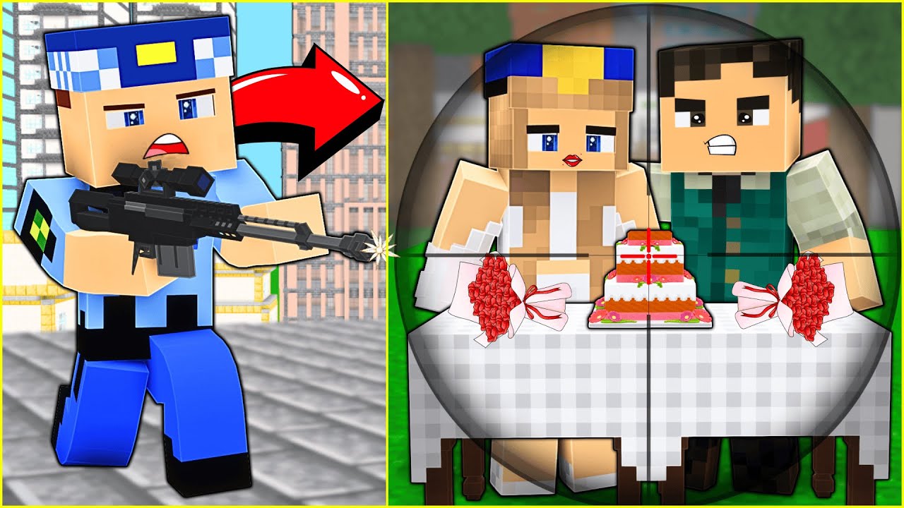 ASLI POLİS, MİLYONER ADAMLA EVLENİRKEN KEREM KOMİSER DÜĞÜNÜ BASTI! 😱 - Minecraft