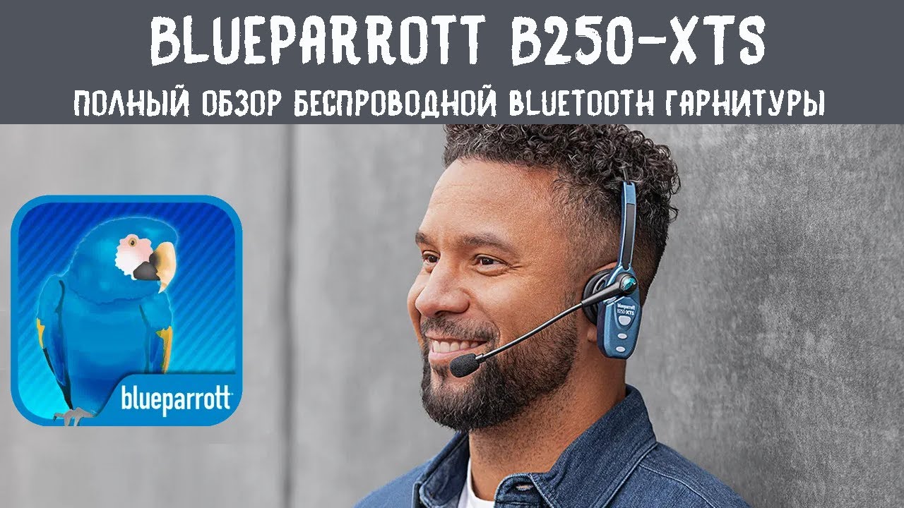 Полный обзор и проверка супер шумоподавления гарнитуры Blueparrott b250-XTS