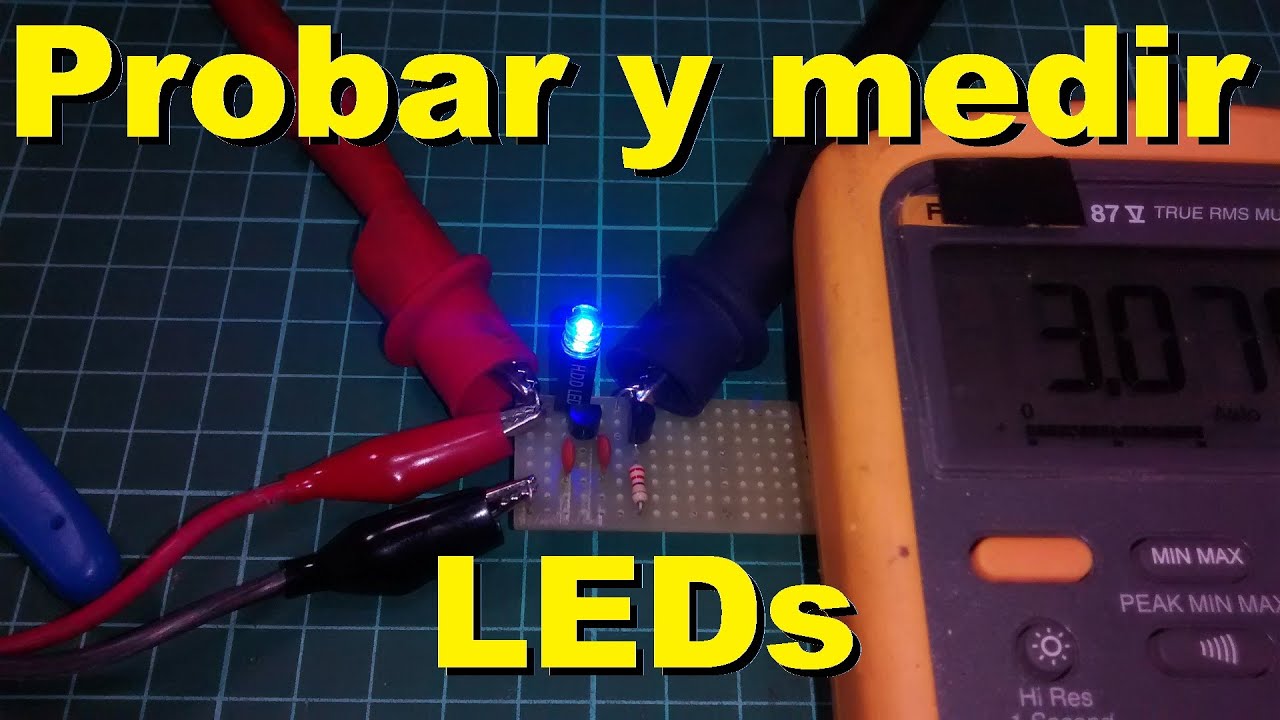 Electronica practica y basica #13: Generador de corriente constante para probar y medir leds