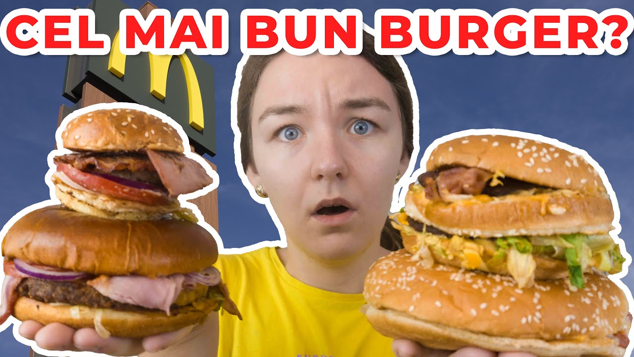 AM GASIT CEL MAI BUN BURGER DIN FAST FOOD!