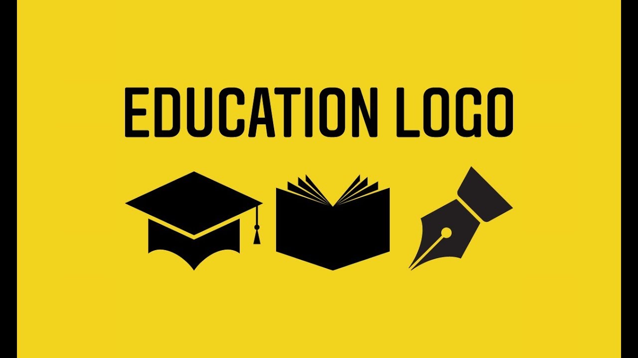 Education logo design tutorial Adobe Illustrator cc2018