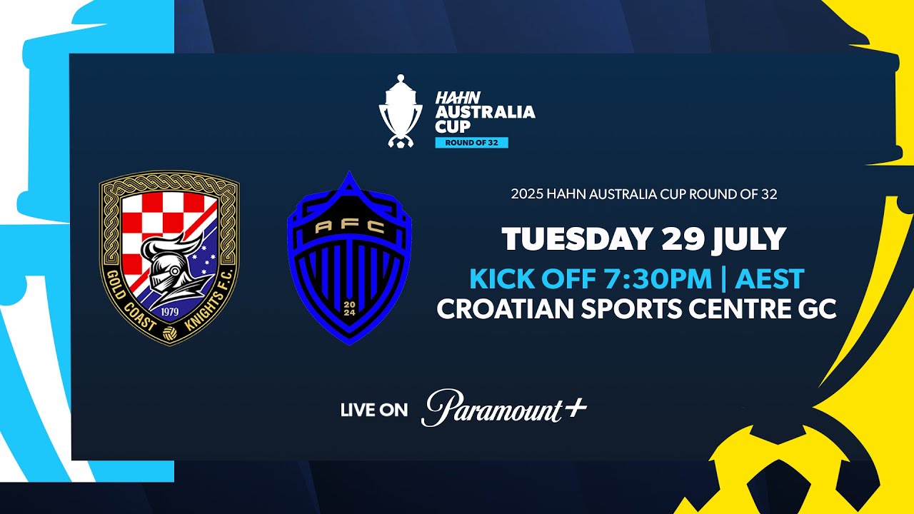Gold Coast United v Auckland FC | Hahn Australia Cup 2025 Round of 32