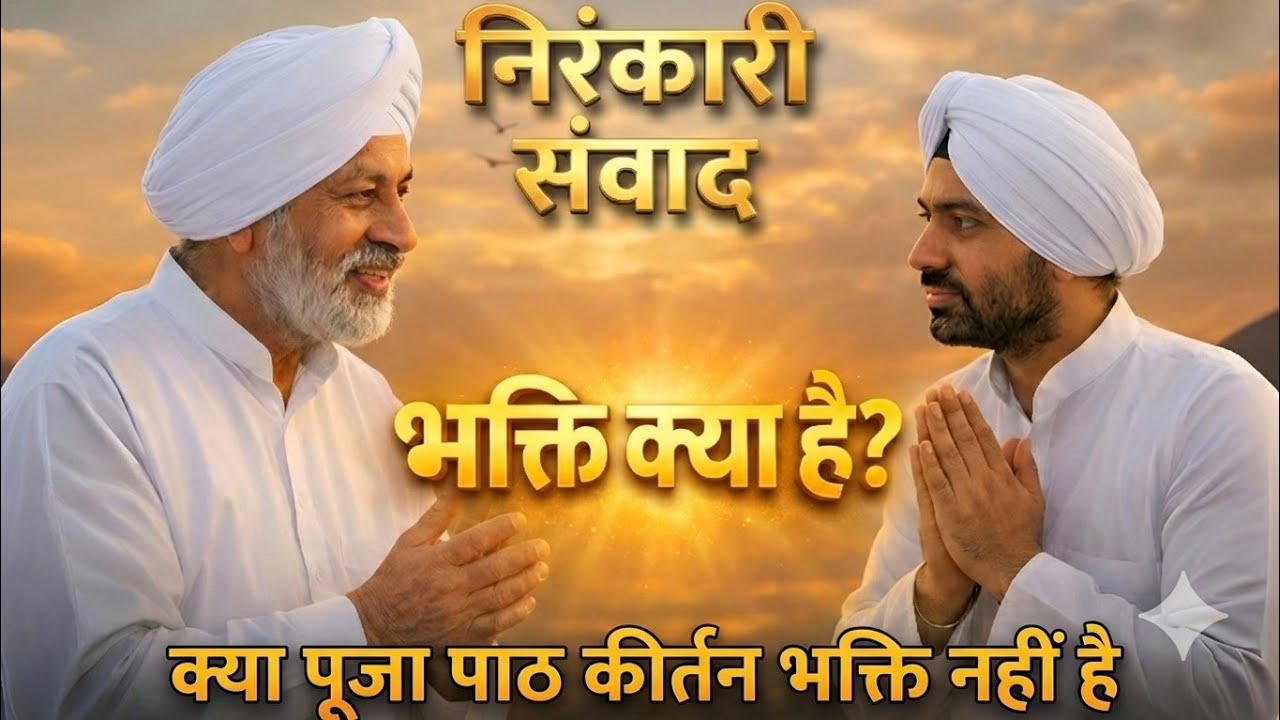 क्या पूजा पाठ कीर्तन भक्ति नहीं है | निरंकारी संवाद | nirankari vichar 