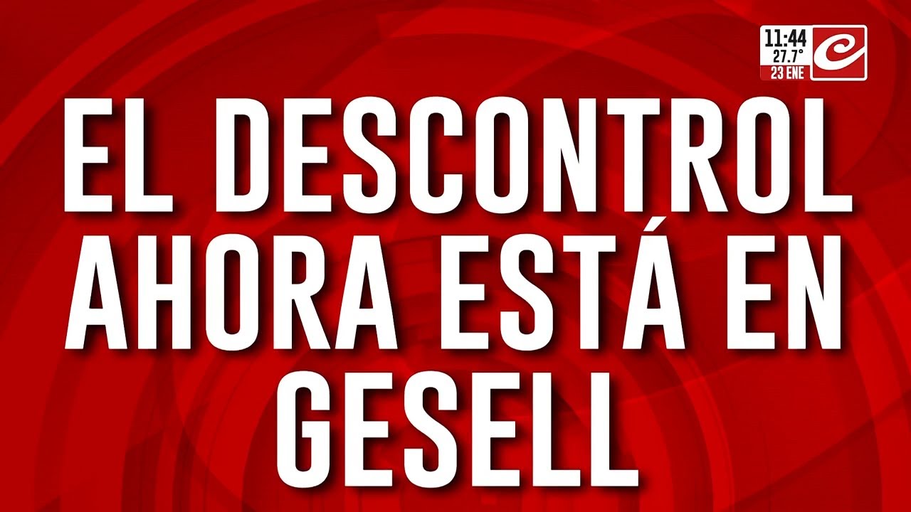 Tras el brutal accidente en Pinamar, el descontrol se trasladó a Villa Gesell