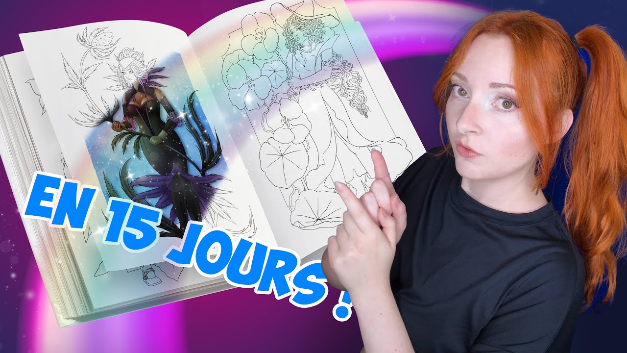 Je dessine un livre de coloriage !