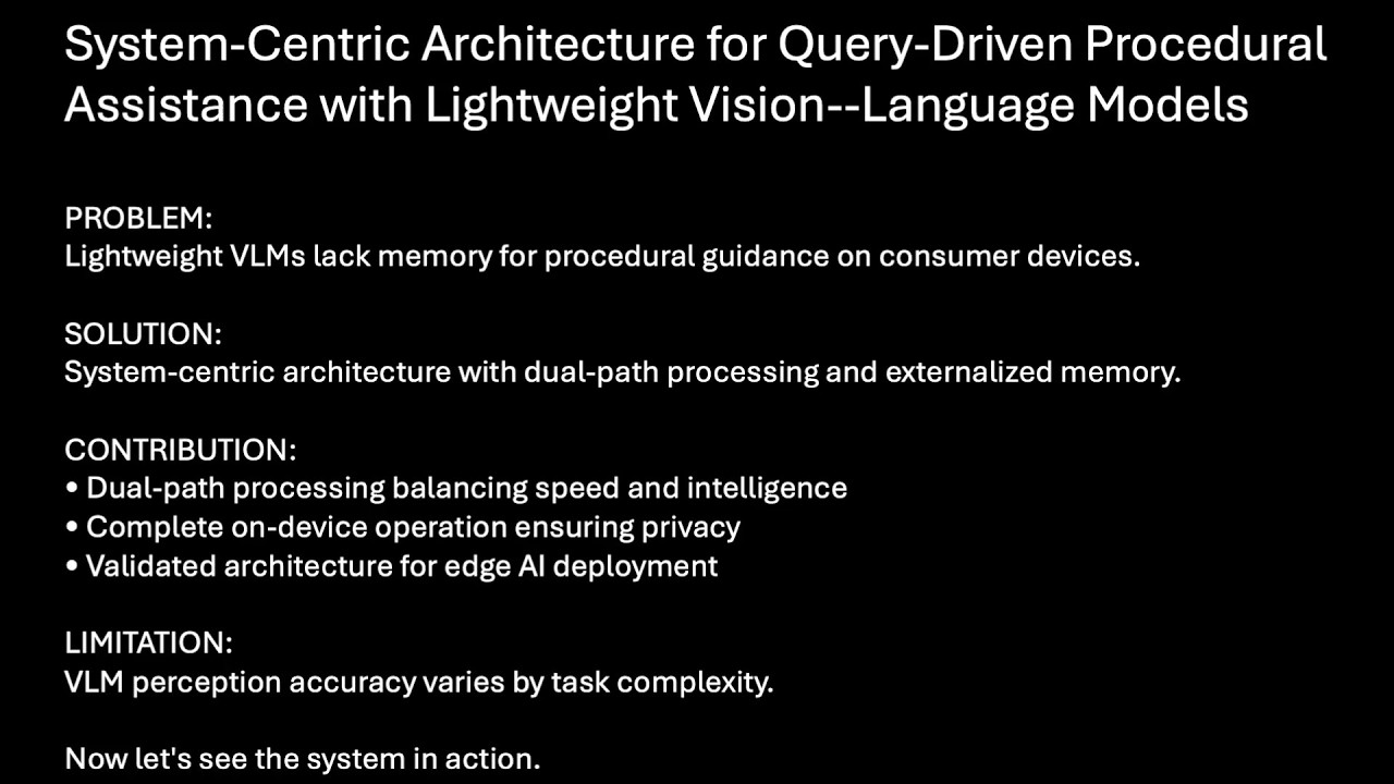On-Device AI Visual Assistant