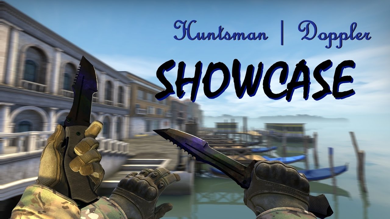 Huntsman Knife | Doppler - SPECTRUM CASE KNIFE (Showcase / Gameplay)