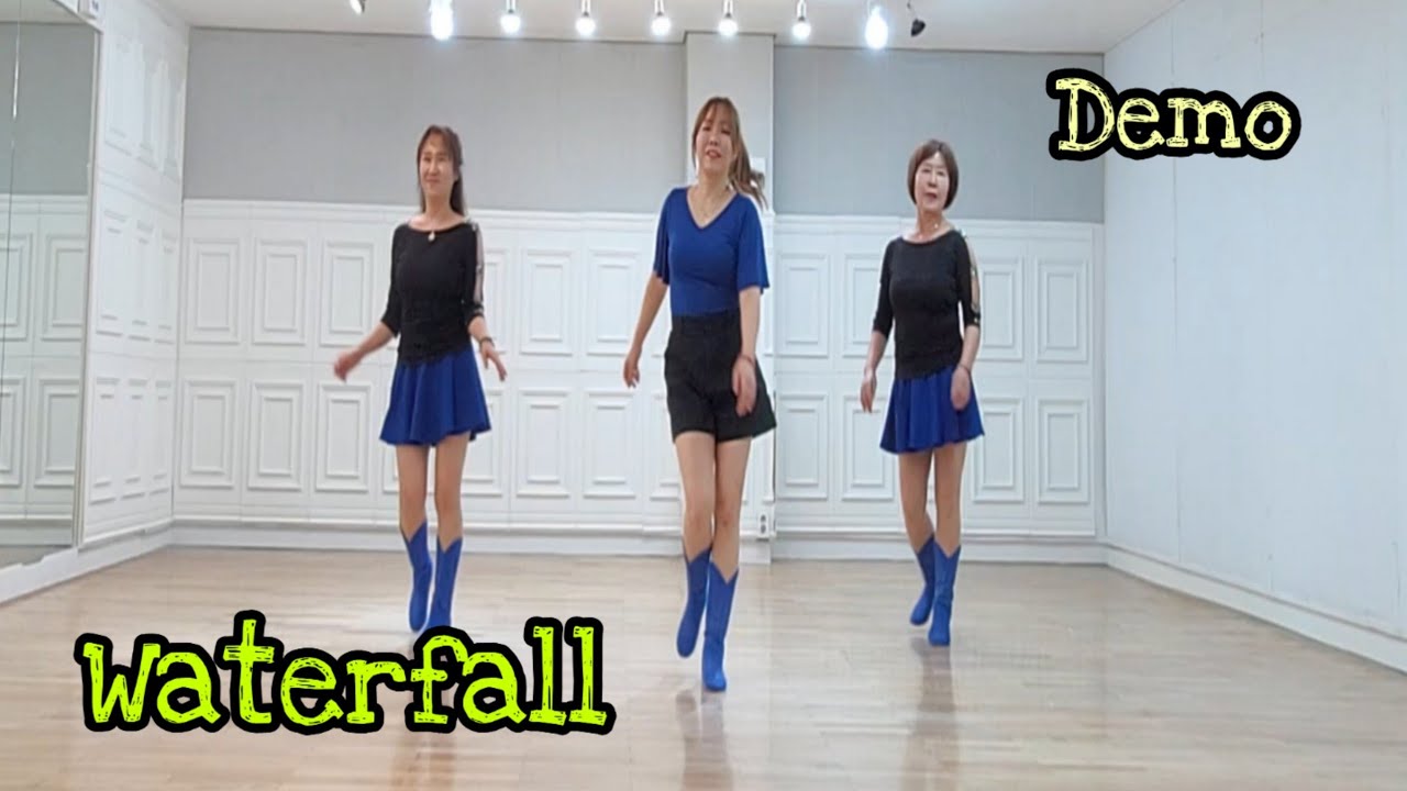 Waterfall - Line Dance (Demo)/Improver/Maggie Gallagher