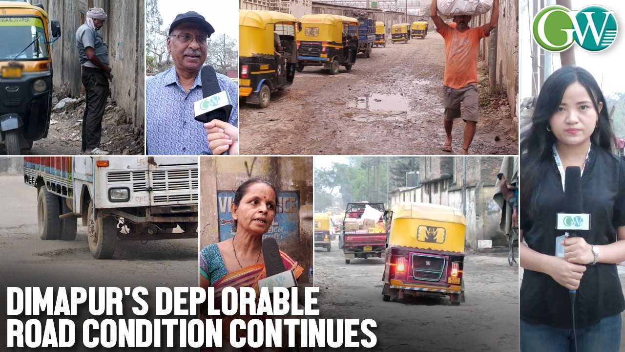 UNPAVED & BROKEN: RAILWAY SCHOOL ROAD, MARWARI PATTI IN DEPLORABLE CONDITION