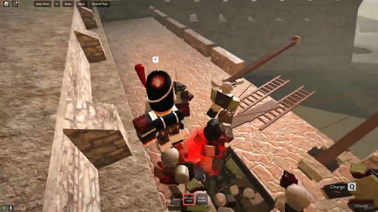 An officers last stand