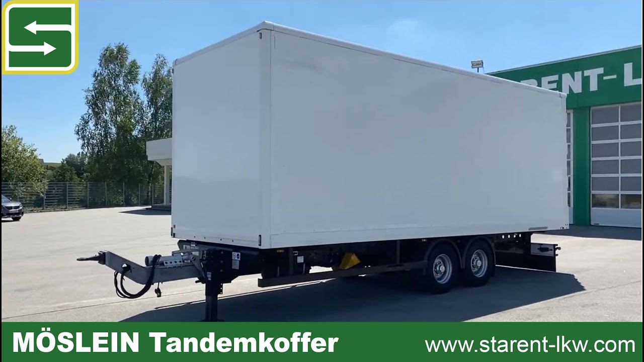 M&ouml;slein, Tandem-Kofferanh&auml;nger, TKO 105, GIGANT &ndash; Achsen, Fallst&uuml;tzen, TR22096, www.starent-lkw.com
