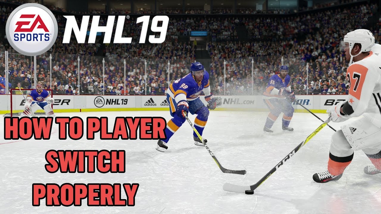 NHL 19 Tips - HOW TO PLAYER SWITCH PROPERLY