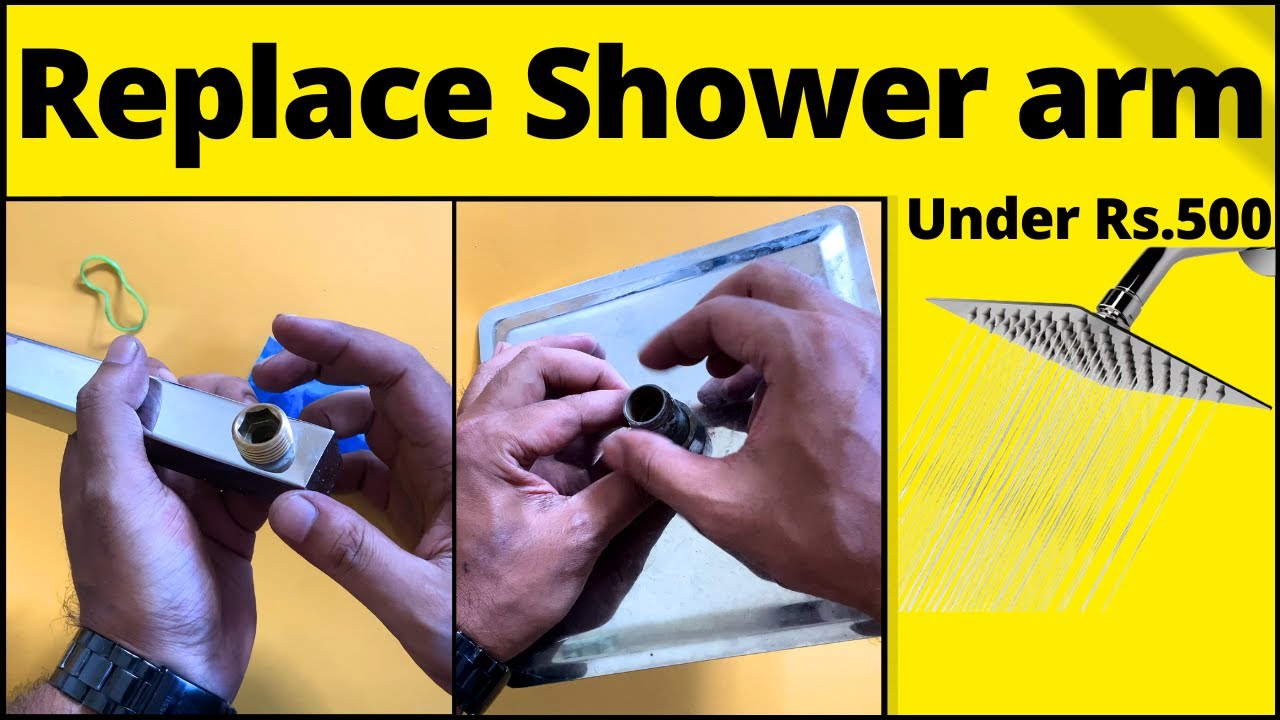 Shower arm replacement | Shower arm fitting | Shower arm extension