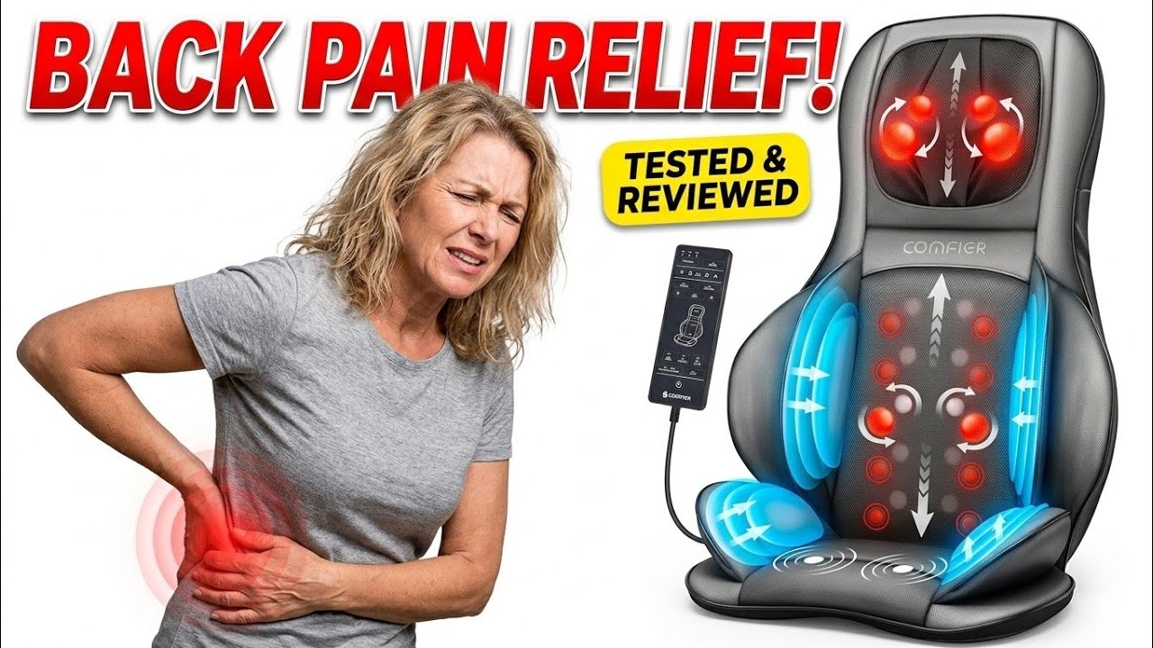 COMFIER Massager Chair with Heat #shorts #massagegun