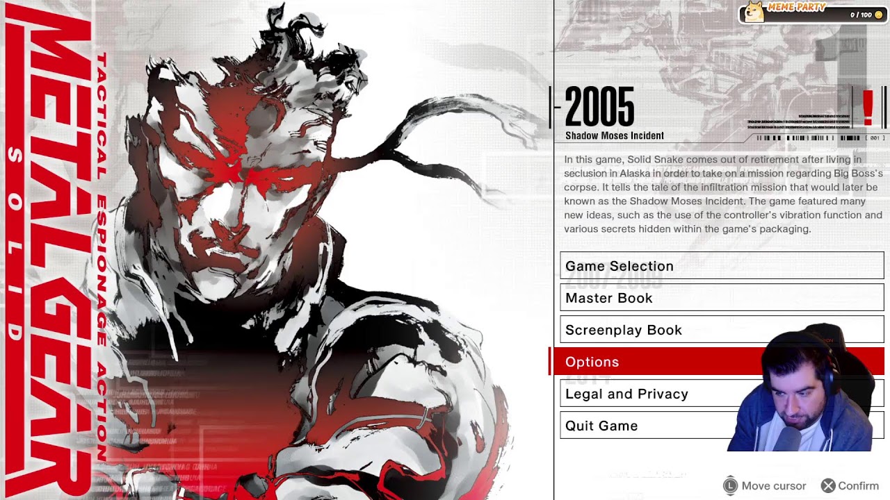 Metal Gear Solid, впервые